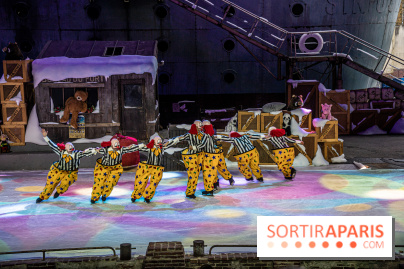 Noël Parc Astérix 2022, les animations - spectacle noel - patinage - Qui veut la peau du Père Noël ?