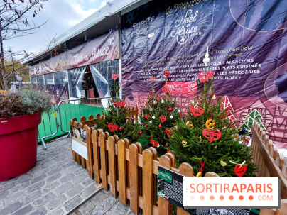 Marché de Noël 2022 alsacien à Gare de l'Est, nos photos