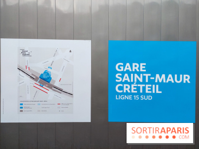 Le Grand Paris Express, visite du chantier de la gare Saint-Maur - Créteil, nos photos