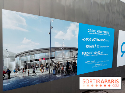 Le Grand Paris Express, visite du chantier de la gare Saint-Maur - Créteil, nos photos