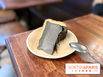 Le Cyrano - Flan au sésame noir