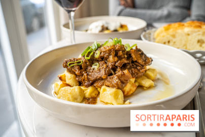 Alluma Restaurant - gnocchis à la parisienne - jarret de veau