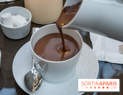 Le tea Time du Joy à l'Hôtel Fouquet's Paris par Anthony Coquereau - chocolat chaud
