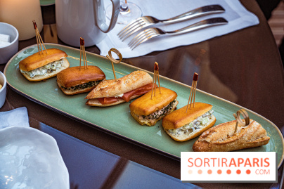 Le tea Time du Joy à l'Hôtel Fouquet's Paris par Anthony Coquereau - sandwich