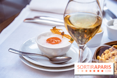 Le tea Time du Joy à l'Hôtel Fouquet's Paris par Anthony Coquereau - pré-dessert - champagne