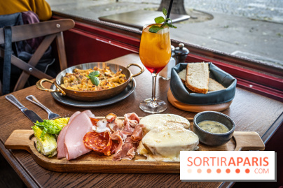 Raclette italienne chez I Grappoli à Paris