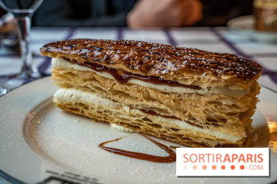 Auberge Pyrénées Cévennes - Bistrot Paris 11e - millefeuille vanille