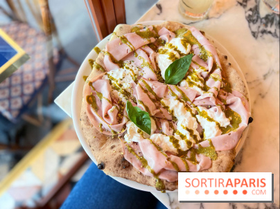 Pizzeria Agata - Pizza pistache mortadelle