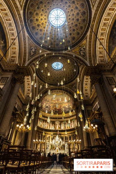 Larmes de Joie, l'installation monumentale de Benoît Dutour dans l'Eglise de la Madeleine