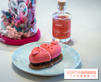 Bleu Coupole devient Rose Coupole pour la période Saint-Valentin