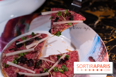 Akira Back Paris fête ses 1 an- Pizza wagyu