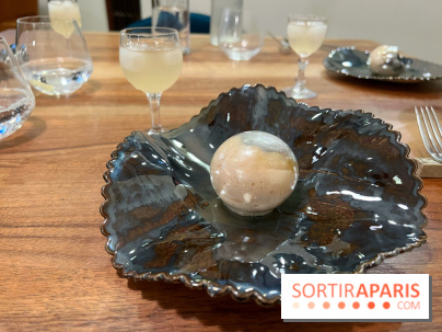 Accents Table Bourse - Dessert bulle coing pomme