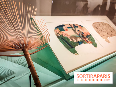 Hiroshige et l'éventail : voyage au Japon du XIXe siècle avec la sublime exposition du musée Guimet - IMG20230214105635