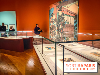 Hiroshige et l'éventail : voyage au Japon du XIXe siècle avec la sublime exposition du musée Guimet - IMG20230214104314