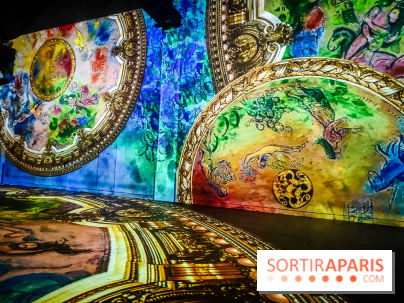 Chagall, Paris-New York, l'exposition immersive inédite de l'Atelier des Lumières - photos - IMG20230216095721