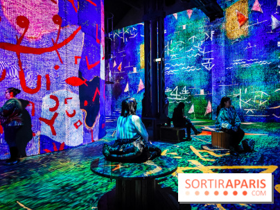 Paul Klee, peindre la musique : l'exposition immersive et insolite de l'Atelier des Lumières, photos - IMG20230216101950