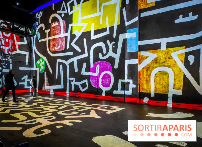 Paul Klee, peindre la musique : l'exposition immersive et insolite de l'Atelier des Lumières, photos - IMG20230216102019