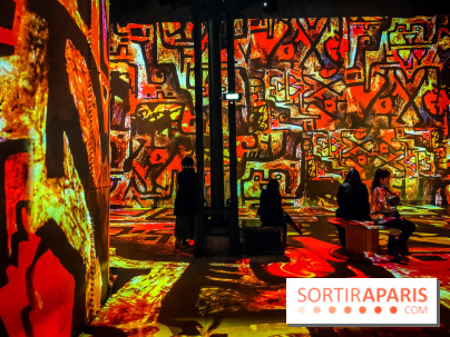 Paul Klee, peindre la musique : l'exposition immersive et insolite de l'Atelier des Lumières, photos - IMG20230216102124