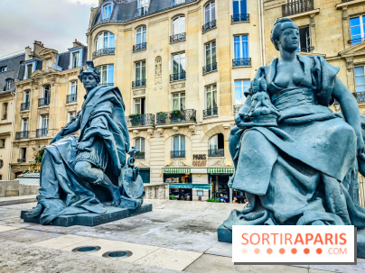 Musée d'Orsay, collection permanente - Statue extérieur parvis musée
