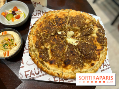 Faurn - Man'ouché royale halloumi zaatar