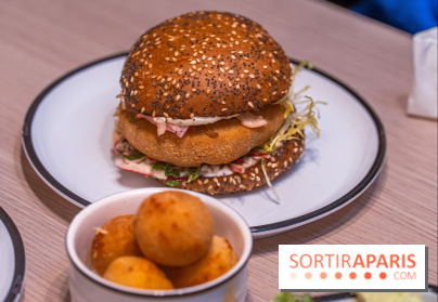 Jòia Bun - restaurant de burgers - Hélène Darroze - Burger poulet