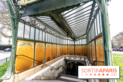  Le dernier édicule de type B d'Hector Guimard - Métro Porte Dauphine  -  A7C5190