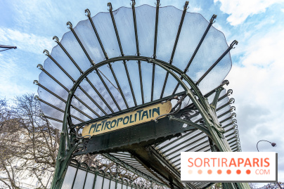  Le dernier édicule de type B d'Hector Guimard - Métro Porte Dauphine  -  A7C5192