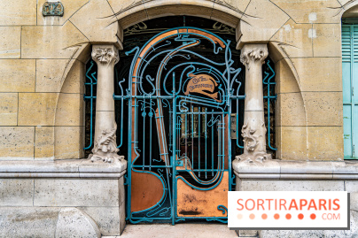 Le Castel Béranger par Hector Guimard - immeuble Art Nouveau de Paris -  A7C5014
