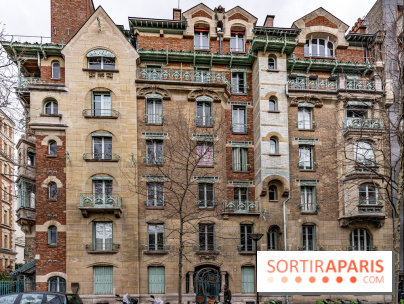Le Castel Béranger par Hector Guimard - immeuble Art Nouveau de Paris -  A7C5027