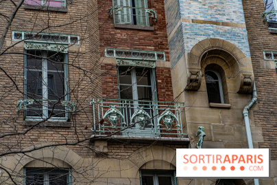 Le Castel Béranger par Hector Guimard - immeuble Art Nouveau de Paris -  A7C5032
