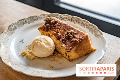 Papa Pool, le restaurant d'Arnaud Delvenne et Stéphane Rotenberg à Clamart - pain perdu