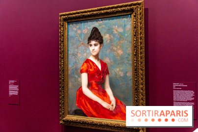 Exposition Pastels, de Millet à Redon au Musée d'Orsay - Emile Lévy - Portrait de Marie de Héredia