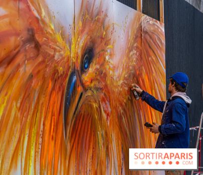 Exposition street-art Sax - Eglise de la Madeleine