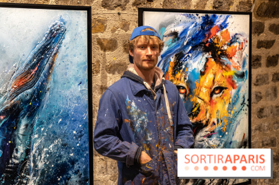Exposition street-art Sax - Eglise de la Madeleine