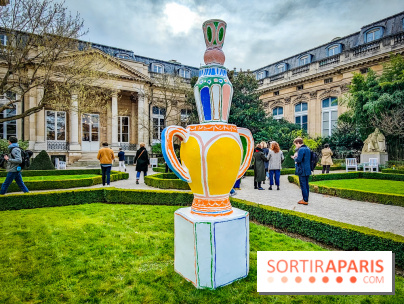 Exposition à l'Assemblée nationale : Alexandre Benjamin Navet décore la cour du Palais Bourbon  - IMG20230320095143