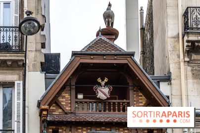 Façade alsacienne classée à Paris - McDo Saint-Lazare -  A7C6687