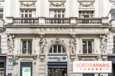 Façade immeuble Journal du Soir - La France -  A7C8668