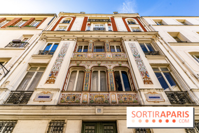 La façade de l’immeuble Anatole Jal pour Pierre-Jules Jollivert - Cité Malesherbes -  A7C9396