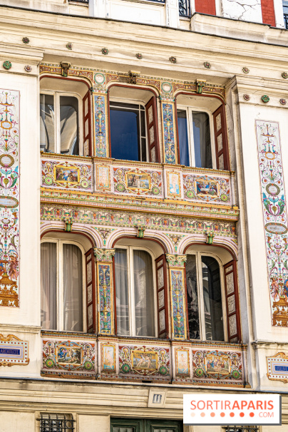 La façade de l’immeuble Anatole Jal pour Pierre-Jules Jollivert - Cité Malesherbes -  A7C9385