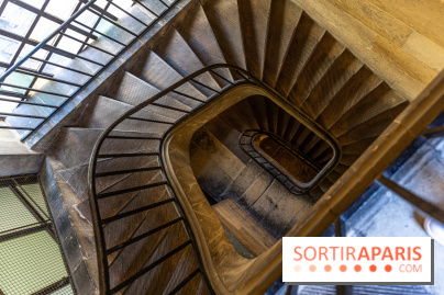 Le panorama du Panthéon - l'une des plus belles vues de Paris à 360° - escalier
