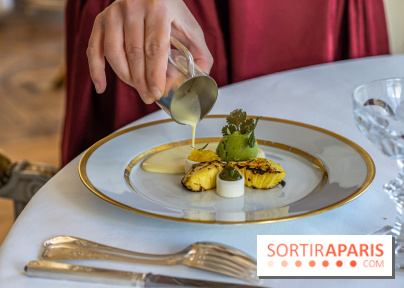 Grand Contrôle, le restaurant étoilé des Airelles Château de Versailles - déjeuner -  A7C9173