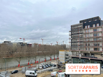 Jeux Olympiques de Paris 2024 : chantier du village des athlètes