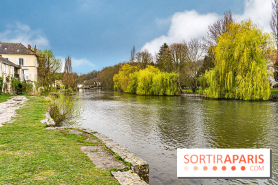 Moret-sur-Loing - citée médiévale - plus beaux détours de France - bord du Loing
