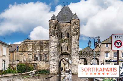 Moret-sur-Loing - citée médiévale - plus beaux détours de France - la porte du Samois
