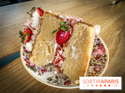 King's Afternoon Tea High Societhé tea time victoria sponge cake