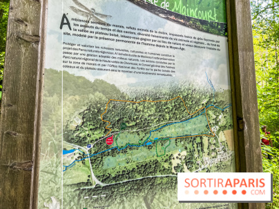 Sentier découverte de Maincourt - Vallée de Chevreuse - parcours vert et orange