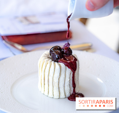 Le Café de l'Homme rouvre ses portes avec une nouvelle déco et une nouvelle carte gourmande -  Forêt blanche - dessert