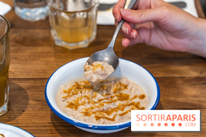 Label Broche restaurant - David Gallienne - Table du Gourmet - Galeries Lafayettes - Top Chef - riz au lait