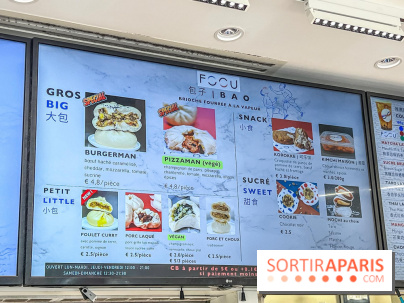 Foou, le bao street food et bubble tea de Saint-Michel à Paris