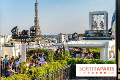 La terrasse en rooftop du Péninsula 2023 - soirée d’inauguration
